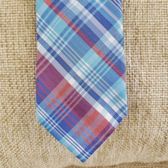 Club Room Classic Garcia Plaid Tie - Picture 4 of 8